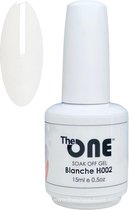 The One Pro - Gellak 15ml - kleur Blanche Wit H002