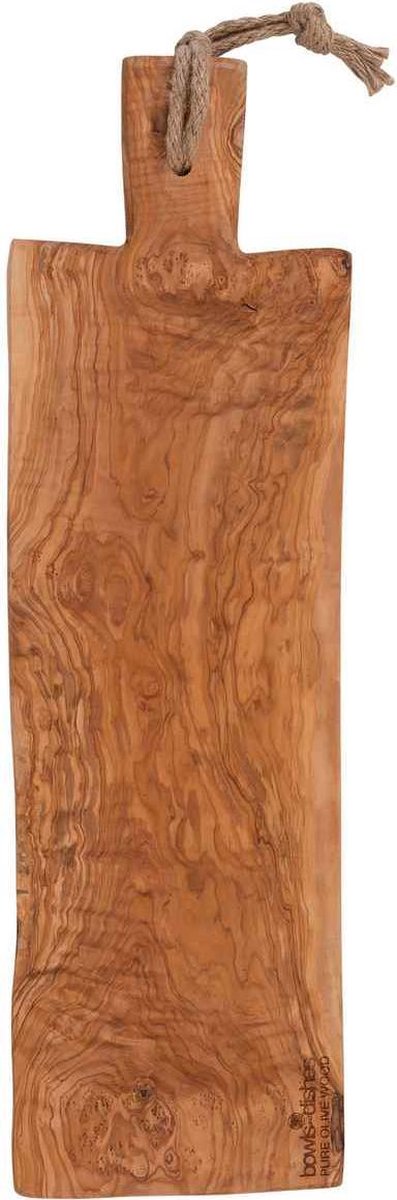 Bowls and Dishes Pure Olive Wood olijfhouten Bakkersplank 60 cm | cadeautip!