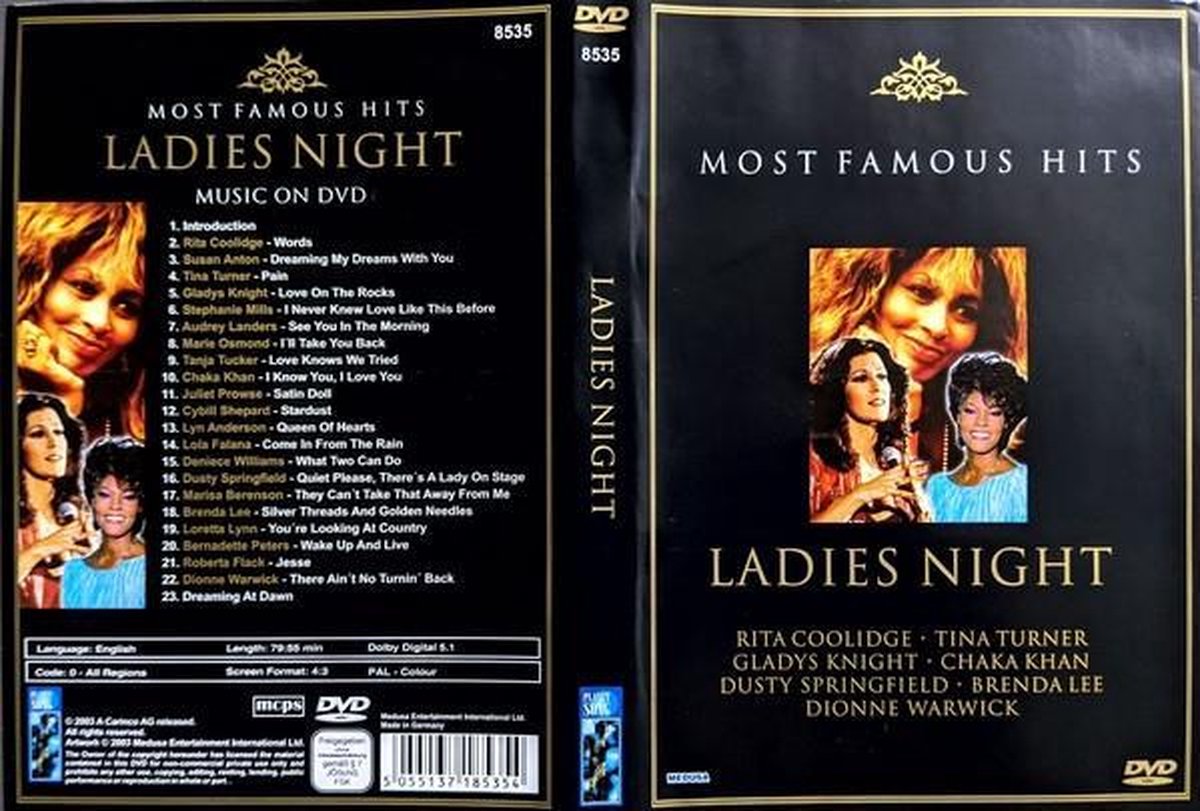 Most Famous Hits Ladies Night