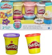 Play-Doh Confetti Play-Doh Glitter Klei - Inclusief 2 losse potjes - Paars - Oranje - Voordeelbundel