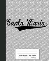 Wide Ruled Line Paper