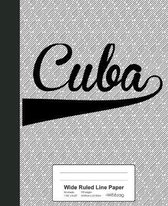 Wide Ruled Line Paper