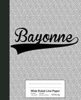 Wide Ruled Line Paper