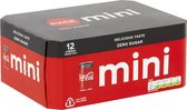 Coca Cola Zero Blikjes KLEINE MINI 15cl x 12 Stuks