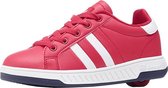 Breezy Rollers Kindersneakers met Wieltjes - Rood Wit