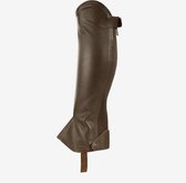 Horze leren chaps - donkerbruin - L