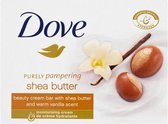 Dove Bar Shea Butter - 12 stuks - Voordeelverpakking