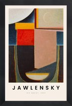 JUNIQE - Poster met houten lijst Alexej von Jawlensky - Die Nacht