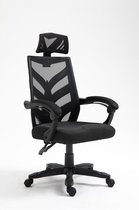 Alora Bureaustoel Mediqa zwart - ergonomisch - hoog zit comfort - Mesh - in hoogte verstelbaar - Office Chair - Volwassenen