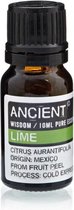 Etherische olie Limoen - Essentiële olie - Lime - 10ml - 100% natuurlijk