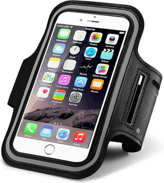 Foto: Xxl telefoonhouder armband smartphone telefoon gsm tot 6 9 inch hardlopen sporten fitness accessoires