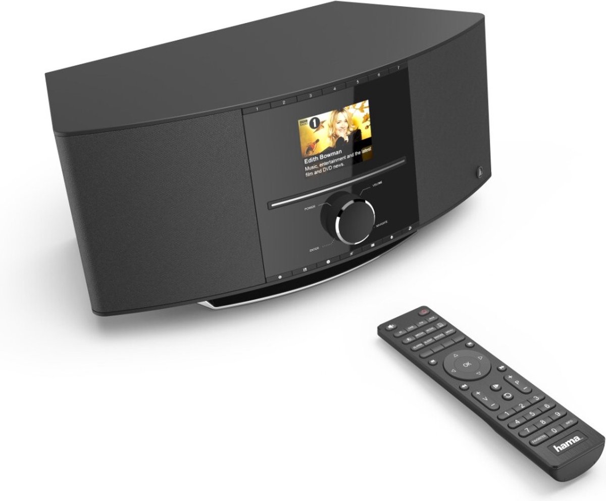 Hama DIR3500MCBT stereo digitale internet radio systeem met DAB , FM, Bluetooth, Spotify, CD en Multiroom | Diverse | De