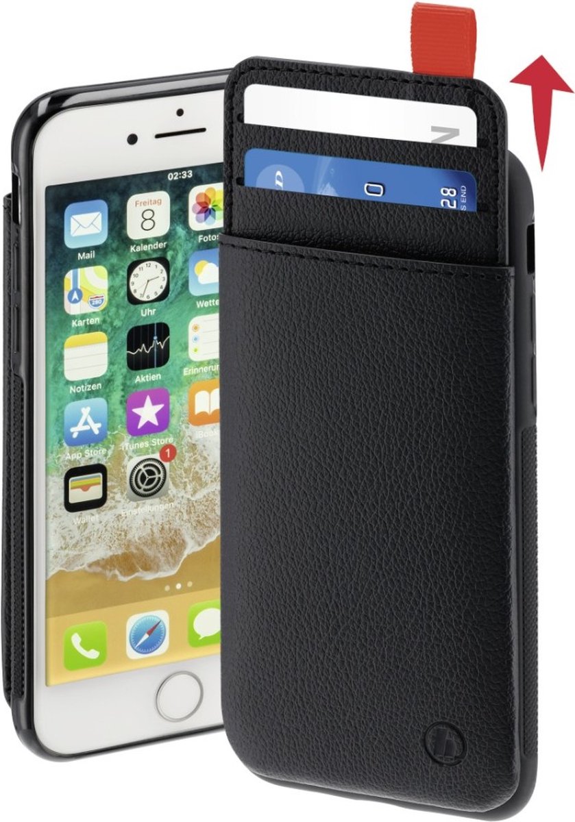 Hama Cover "Red Sensation No. 1" voor Apple iPhone 6/6s/7/8, zwart/rood