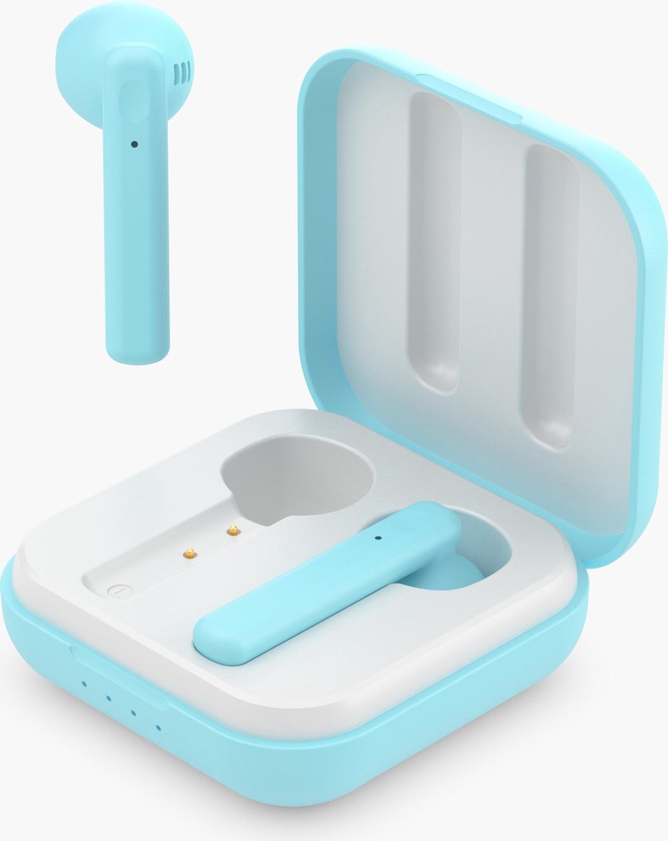 LEDWOOD LD-M1011-TWS-BLU - HUBBLE TWS earphones met oplaadcase, blauw