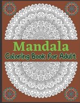 Mandala Coloring Book for Adult