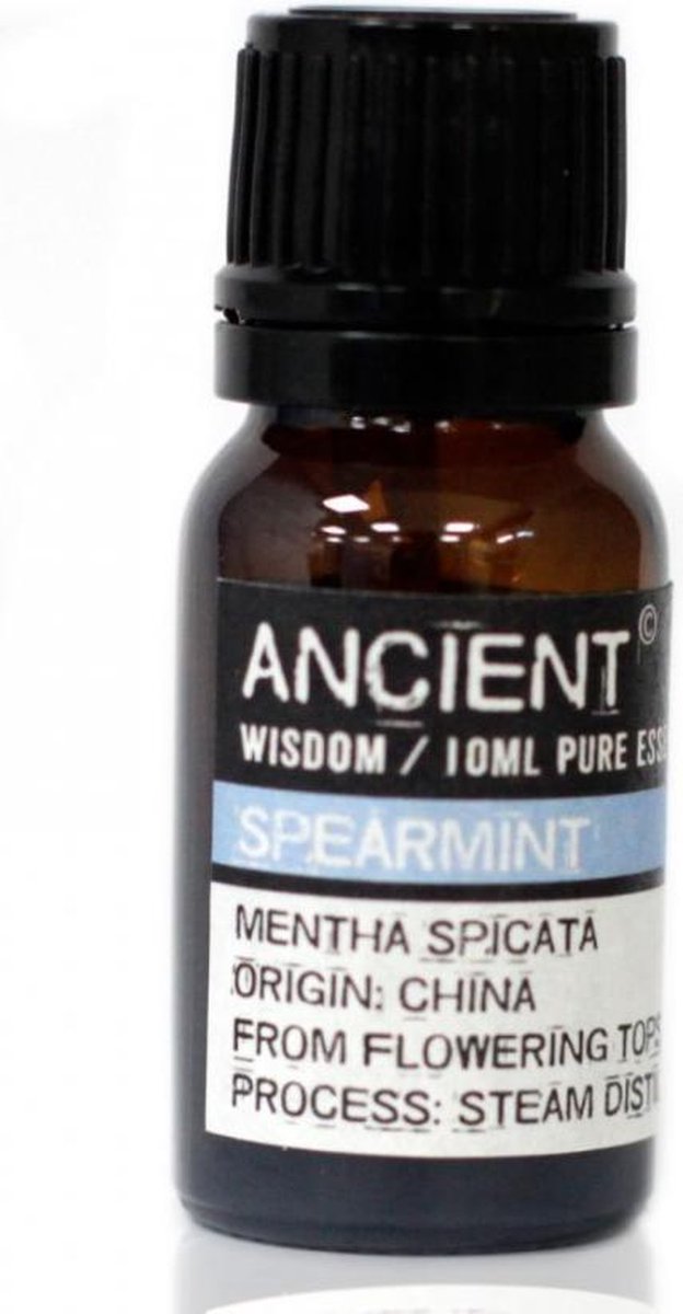 Goedkoopste Etherische olie Mint - Essentiële olie - 10ml - Spearmint - 100 natuurlijk