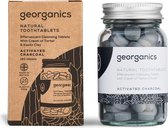 Georganics Toothpaste Tablets - Activated Charcoal | minerale tandpasta tabletten | vegan | eco