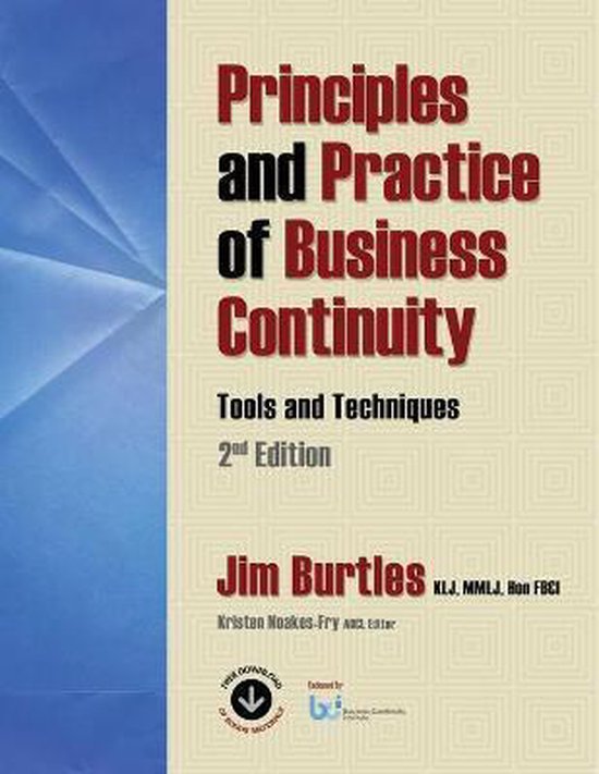 Principles and Practice of Business Continuity - cover
