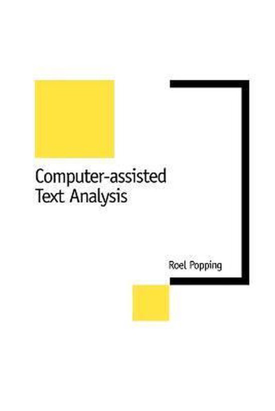 Computer-Assisted Text Analysis - cover