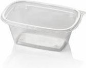 Dome Pack rechthoek 190x125mm helder/zwart combi (300 st.)