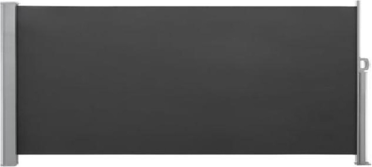 Segenn's Zijluifel 180 x 350 cm - Zijluifel 180 x 350 cm (H x L) - 220 g/m² polyester hoes - TÜV Rheinland - Privacyschermbeschermer - Zonwering - Zijzonwering - voor Balkon - Terras - Tuin - Tuinafscheiding - Grijs
