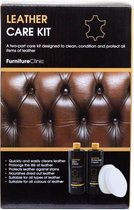 Leer Onderhoud Set 500ml - Voordeel Verpakking - Reinigen & Onderhouden van Leer & Lederwaar - Leather Care Kit 500 ml