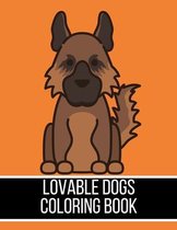 Lovable Dogs Coloring Book