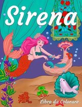 Sirena Libro da Colorare