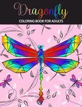 Dragonfly coloring book for adults