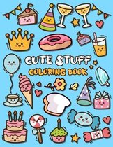 Cute Stuff Coloring Book