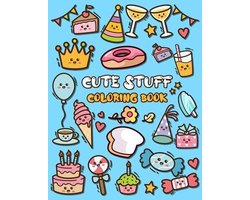Cute Stuff Coloring Book