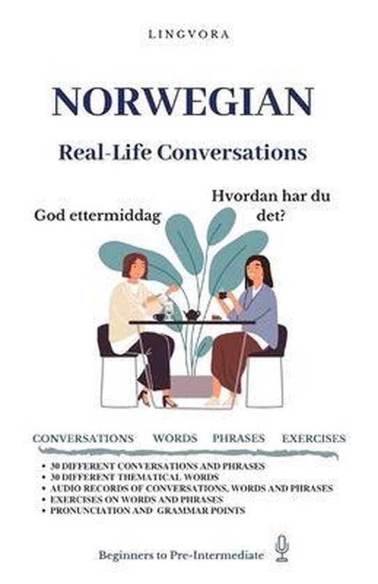 Norwegian Language Course - Vocabulary, Stories, Real-Life C ... - cover