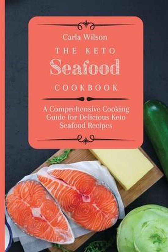 The Keto Seafood Cookbook - cover