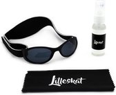 Lilleskat® Baby Zonnebril  Set - Zwart | UV400 | Zonnebril kind | 1 jaar | 2 jaar | Zonnebril peuter | Zonnebril baby