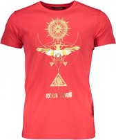 Roberto Cavalli T-shirt Rood M Heren