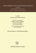 Mesonvariable im Vielnukleonenproblem