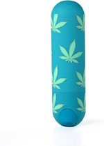 Maiatoys Jessi 420 - Mini Bullet Vibrator leaf pattern green