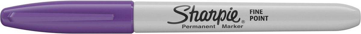 Sharpie Fine Point   -  permanent marker   -  1mm   -  Paars