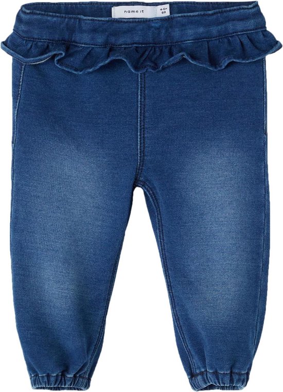 Name-it Pantalon Jeans Nouveau-Né Bibi Dnmatorina Denim Dark Blue - 68