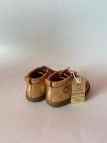 Shoe Pom - Meisjes - Babyschoenen - Veters - Leder - Bruin - Maat 19