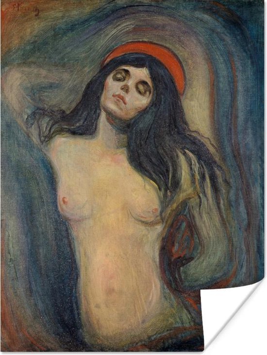 Poster Madonna - Edvard Munch - 60x80 cm