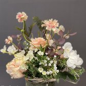 Seta Fiori - Bloesemboom – Volle kunstboom - 75cm – Fluffy bloesem – Lila -