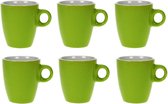 Cosy & Trendy Vicky beker groen, 190 ml, 6 stuks