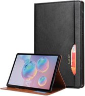Samsung Galaxy Tab S7 FE Hoes Portemonnee Book Case Kaartsleuf Zwart