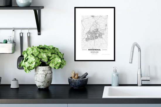 Plan de la ville de Roosendaal