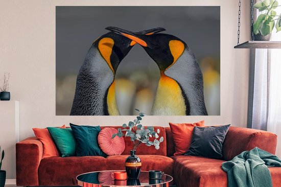 Pingouins amoureux kussen à bec 180x120 cm XXL / Groot format!