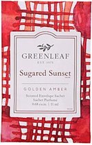 Greenleaf Geurzakje Sugared Sunset 9 Cm Hout Rood