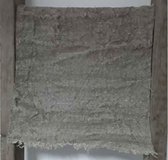 Shabby linnen doek 45x 45 cm zonder opdruk