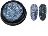 Pava – glitter – horizon bleu/blauw #7