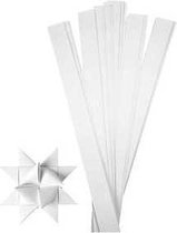 Vlechtstroken, wit, l: 73 cm, 11,5 cm, B: 25 mm, 100 stroken, 1 doos